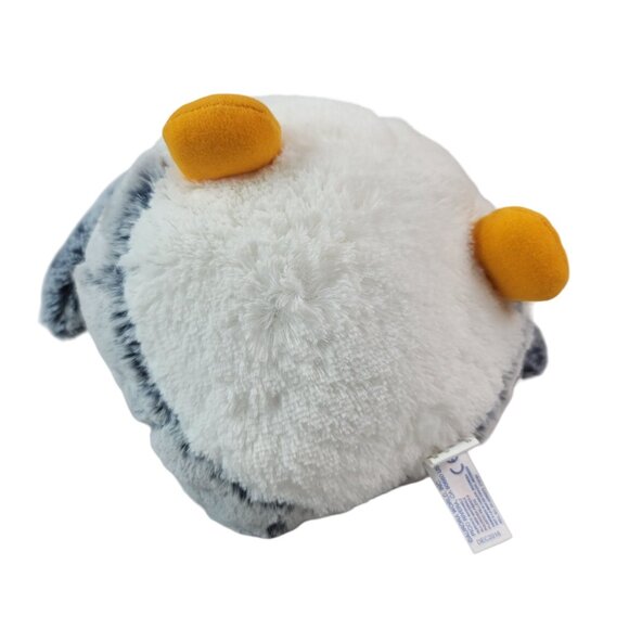 Aurora Penguin Stuffed Animal Plush Gray White 11.5" Floppy Wing Arctic Zoo 2016 - Picture 7 of 10